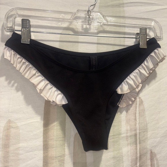 Stark Swim Ruffle Ribbed Bikini Bottom 🌵 - Picture 2 of 6